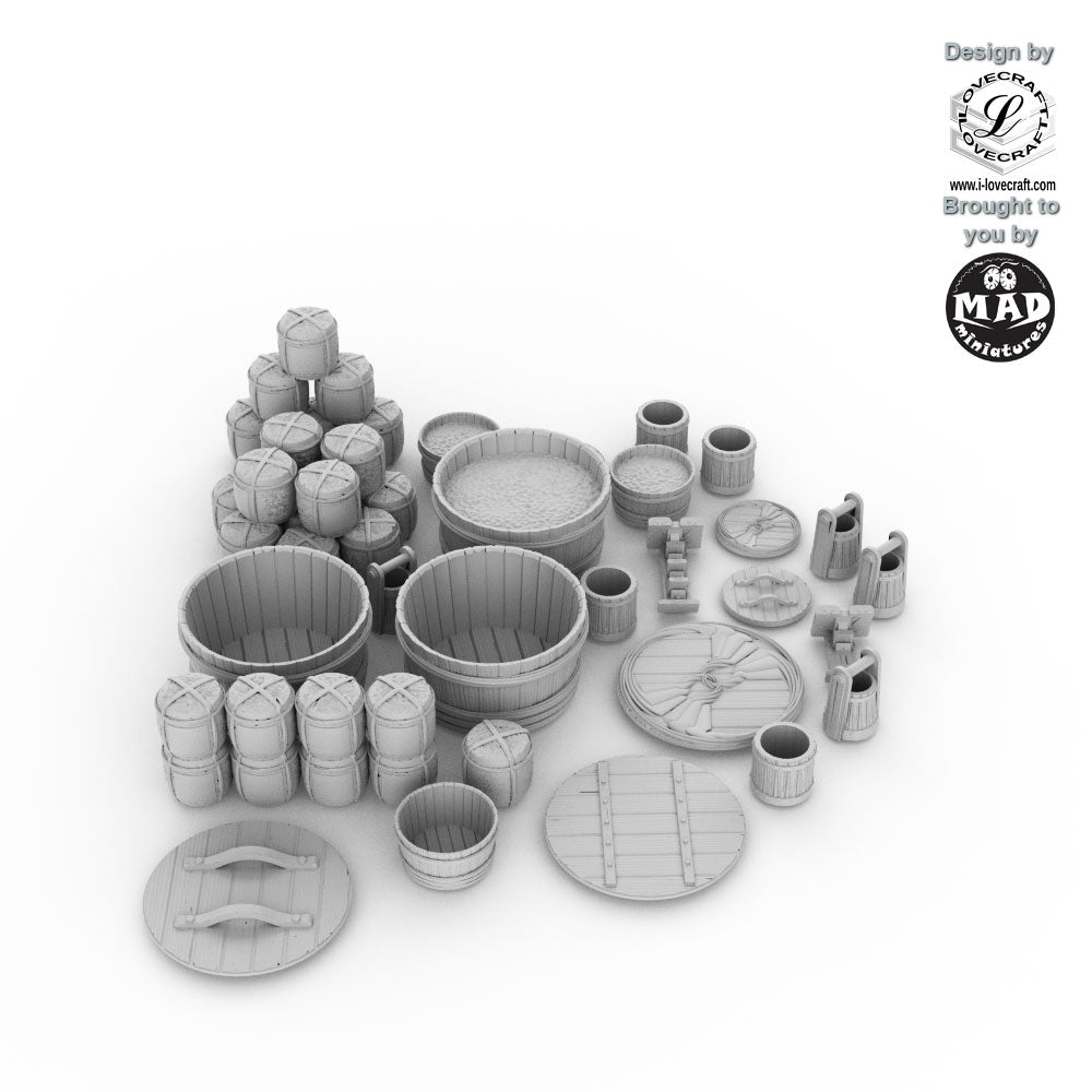 Nippon Saga Sake Brewery Props