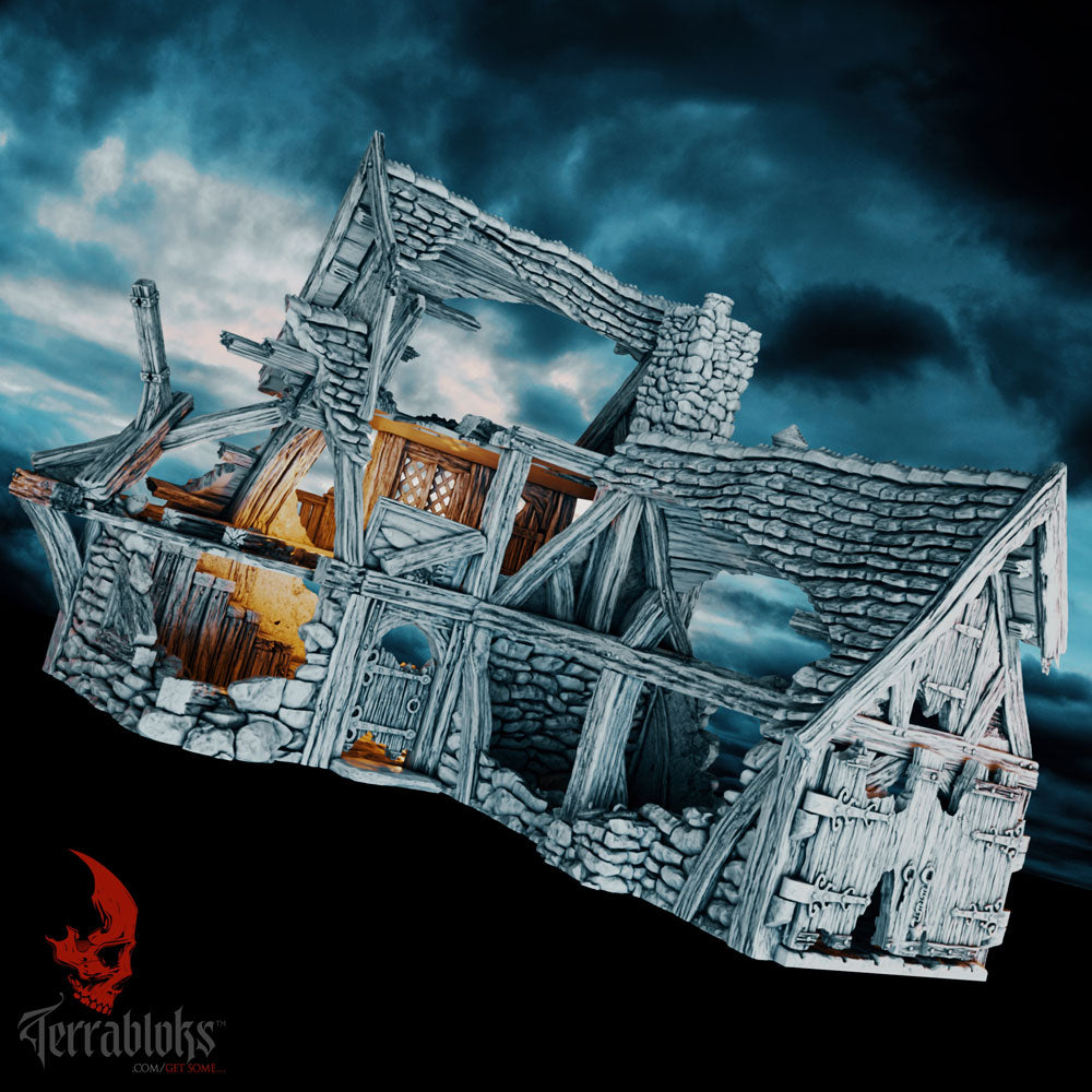 Helwick Smokehouse ruined