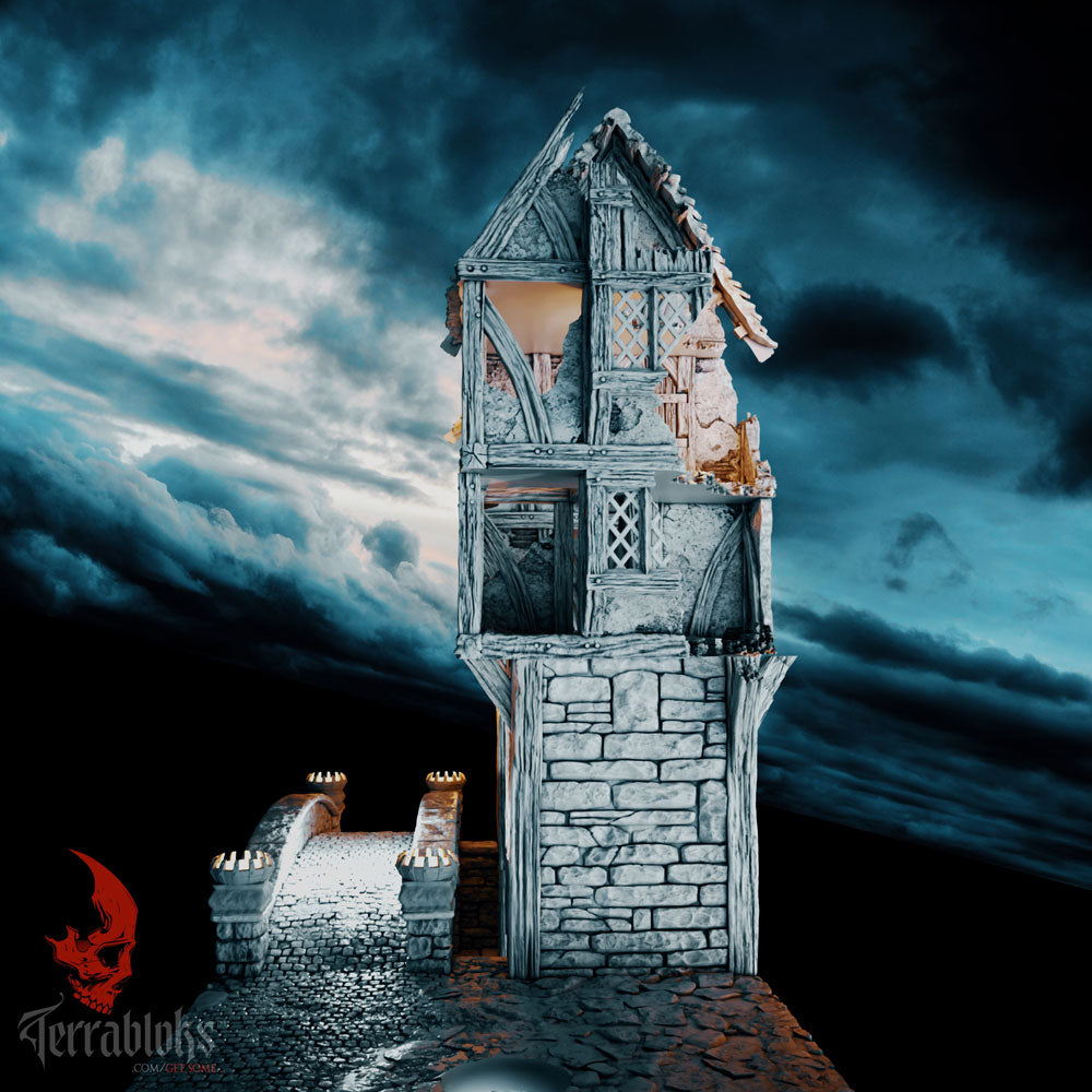 Helwick Lockhouse ruined