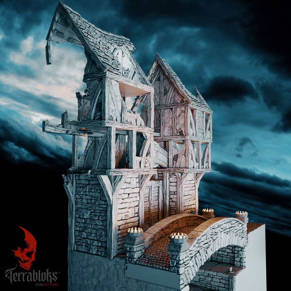 Helwick Lockhouse ruined