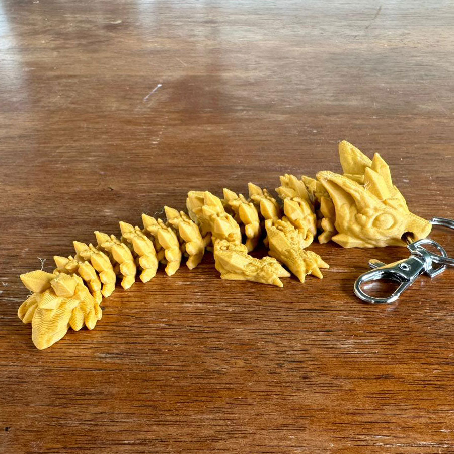 Keychain Baby Wolf Dragon