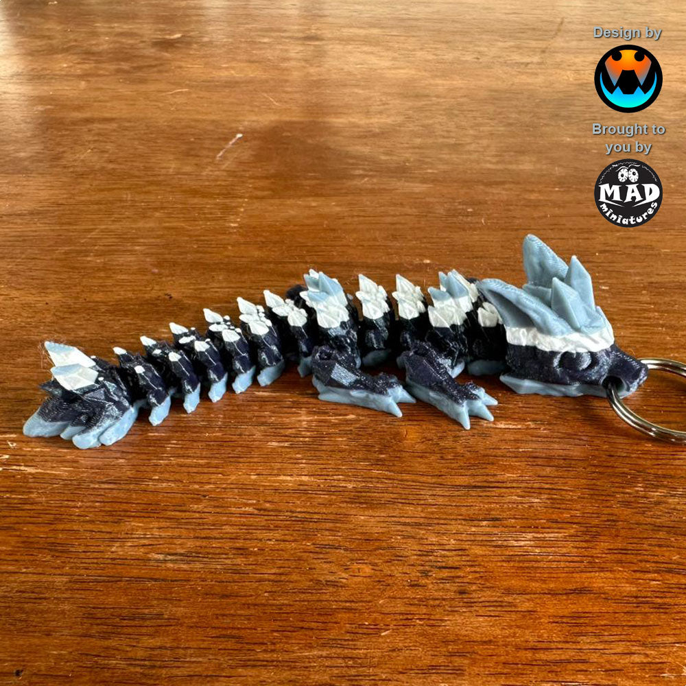 Keychain Baby Wolf Dragon