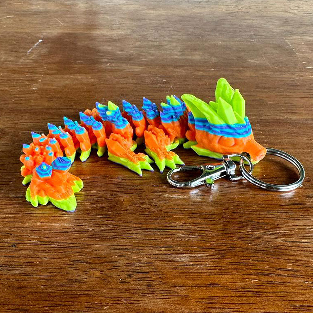 Keychain Baby Wolf Dragon