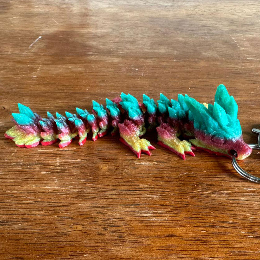 Keychain Baby Wolf Dragon