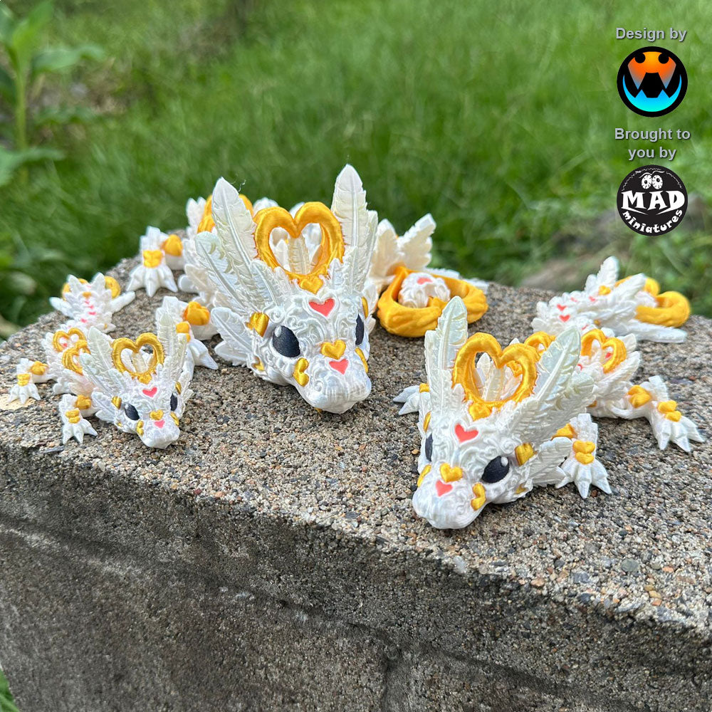 Baby Light Heart Dragon