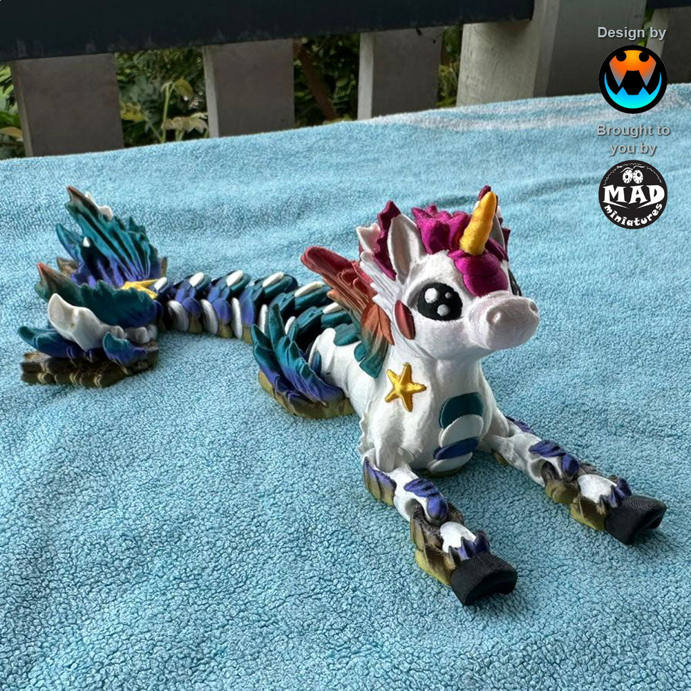 Rainbow Hippocampus Unicorn