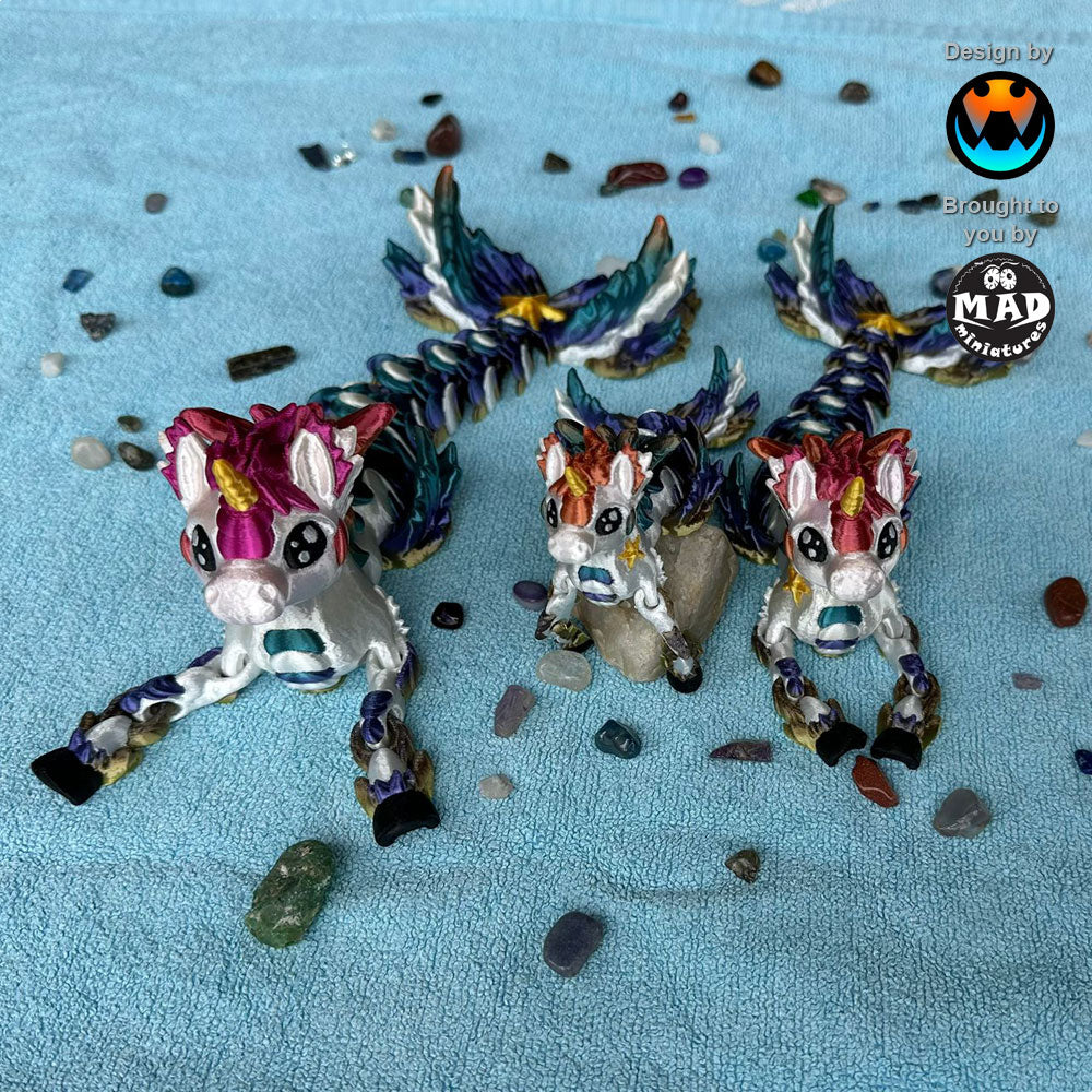 Rainbow Hippocampus Unicorn