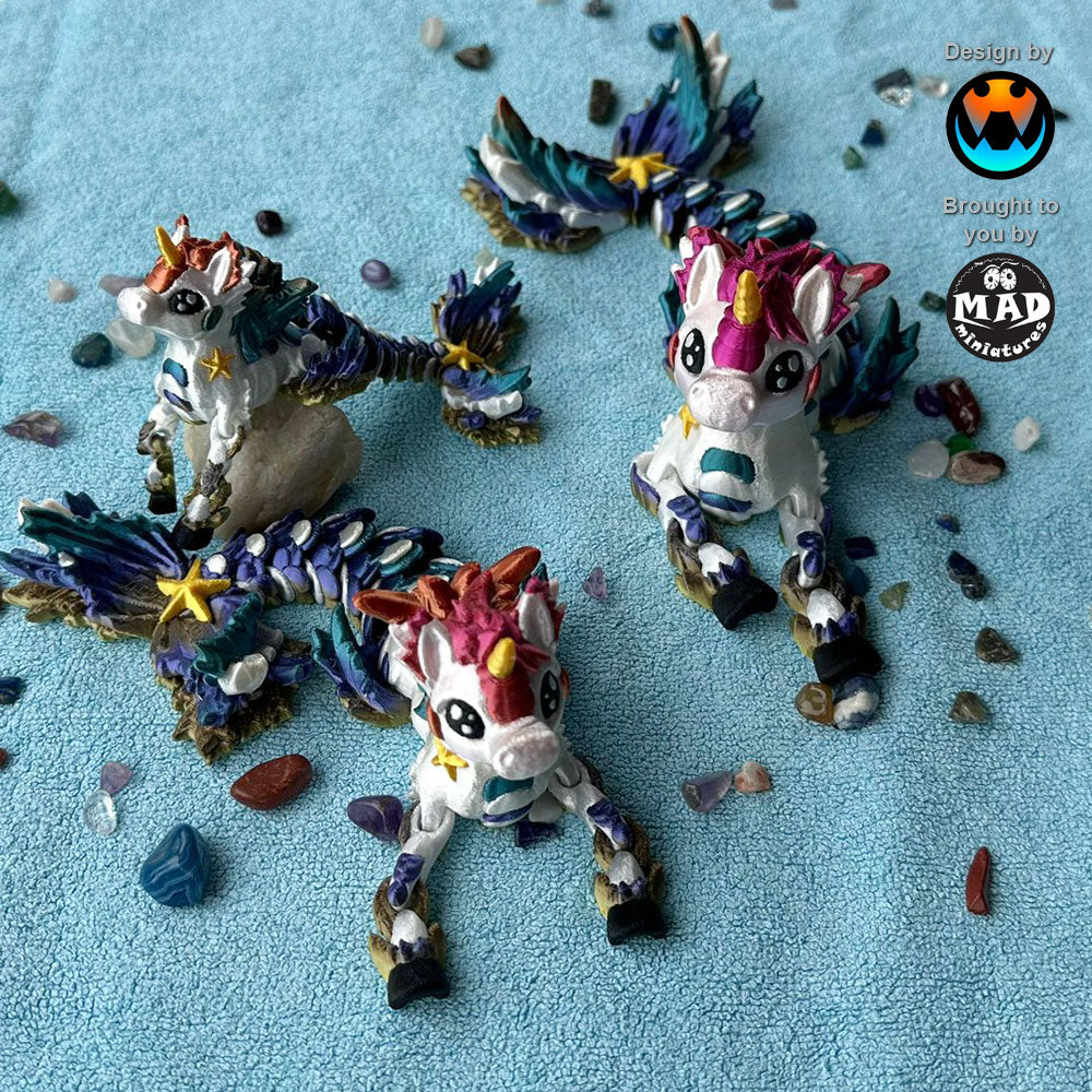 Rainbow Hippocampus Unicorn