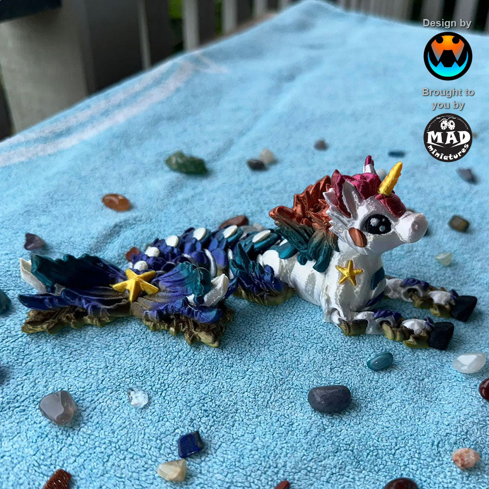 Rainbow Hippocampus Unicorn
