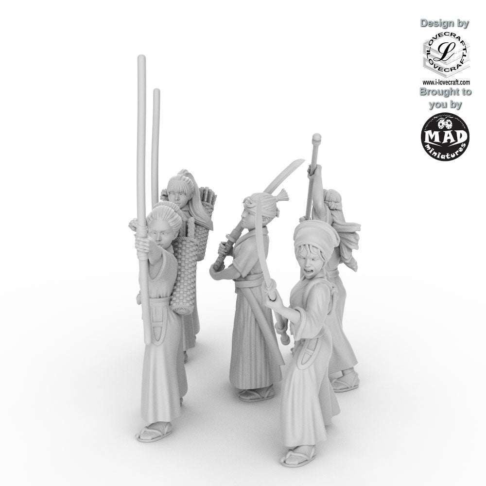 Onna-Bugeisha Warband