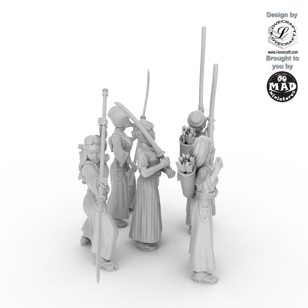 Onna-Bugeisha Warband