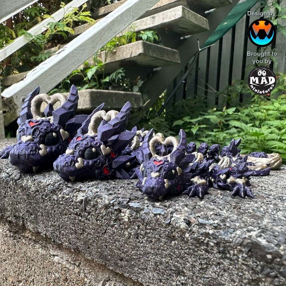 Baby Dark Heart Dragon