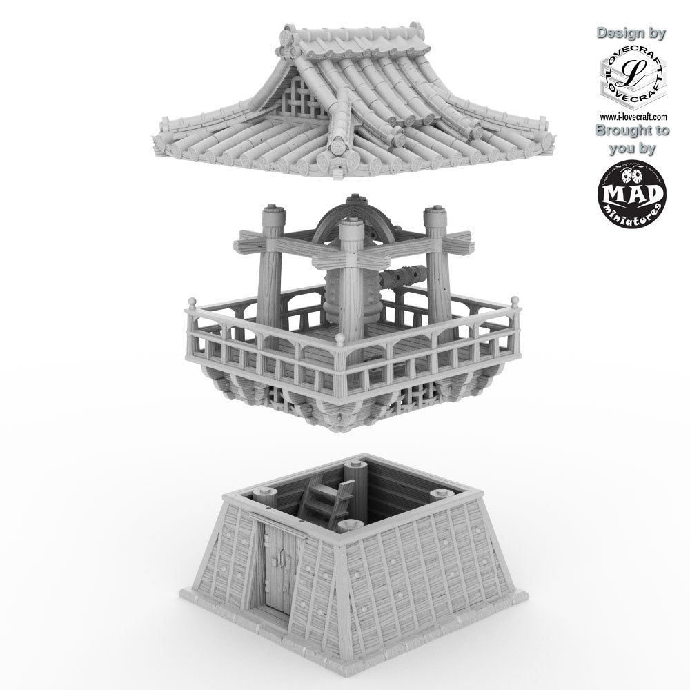 Temple Bell Tower – Shōrō
