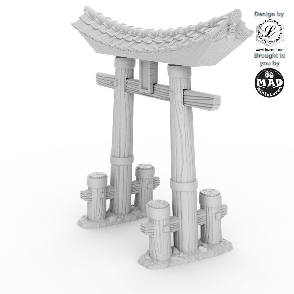 Wooden Torii Gate