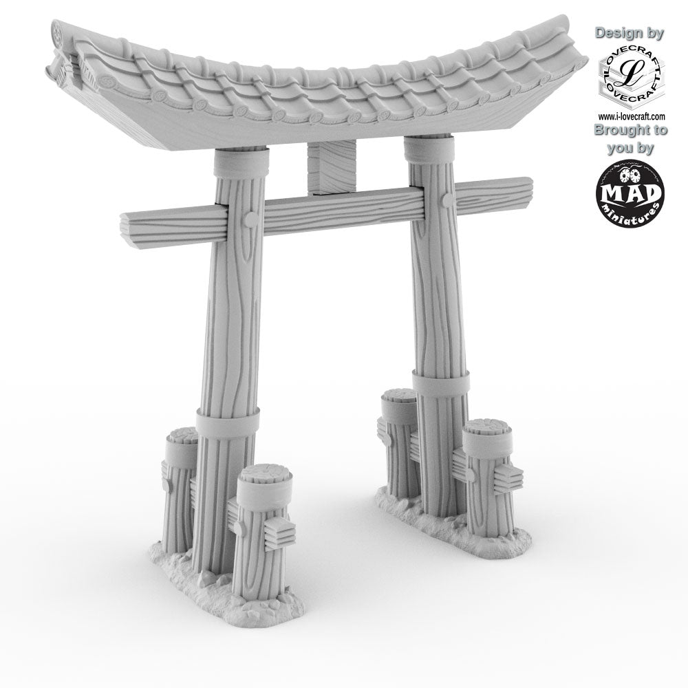 Wooden Torii Gate