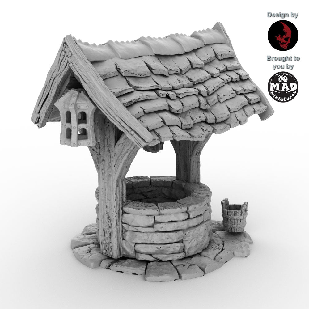 Well with roof