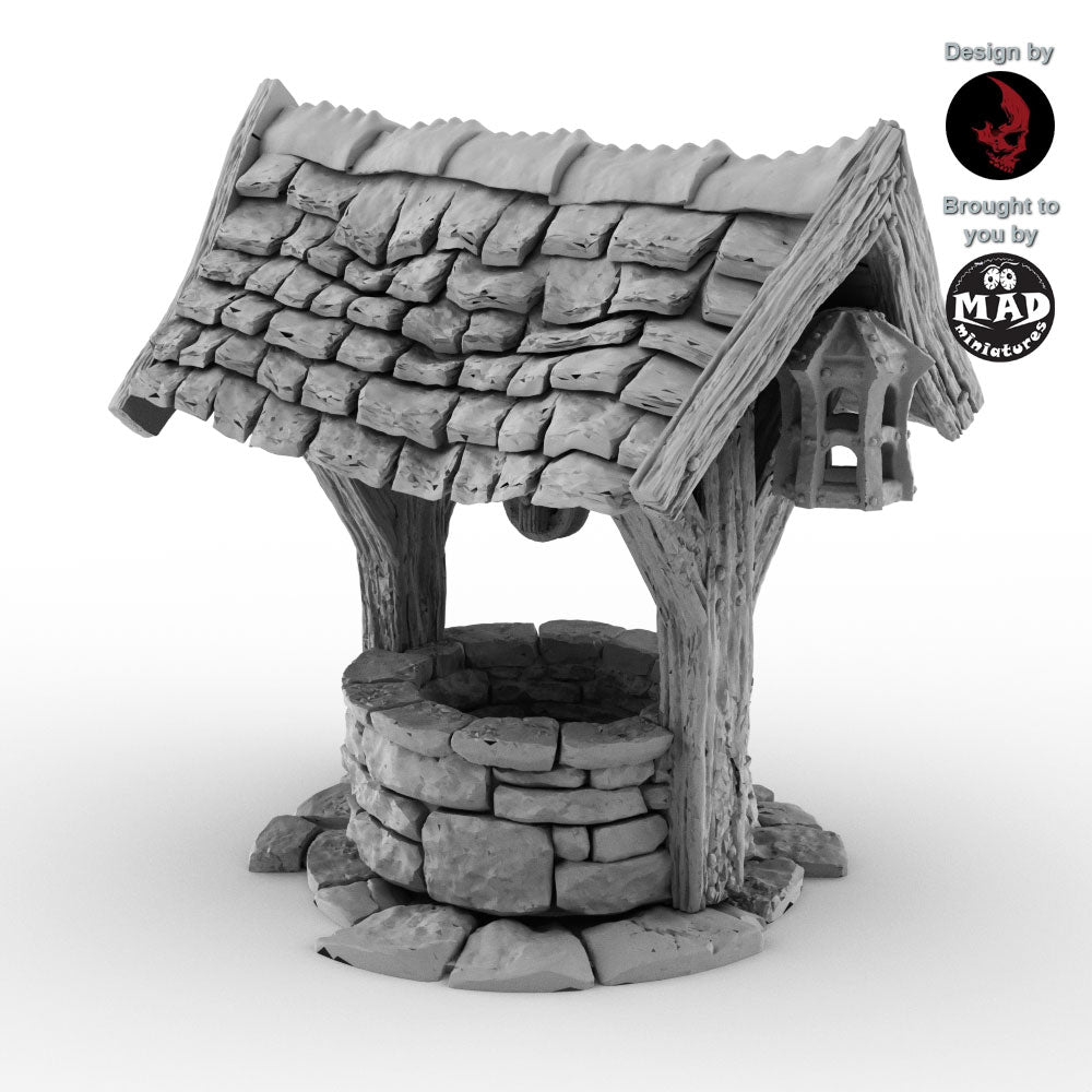 Well with roof