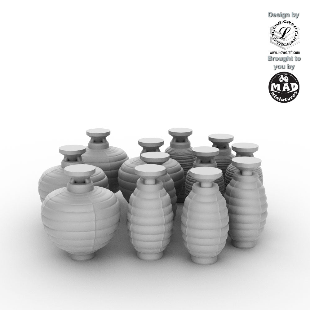 Chochin Lanterns in 3 versions