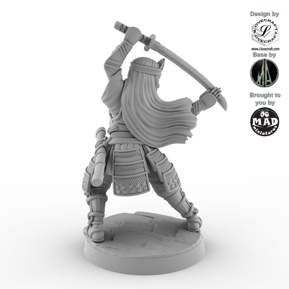 Onna Bugeisha with Katana