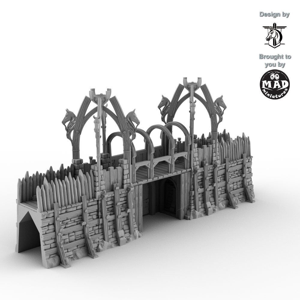 Gate Set with banners