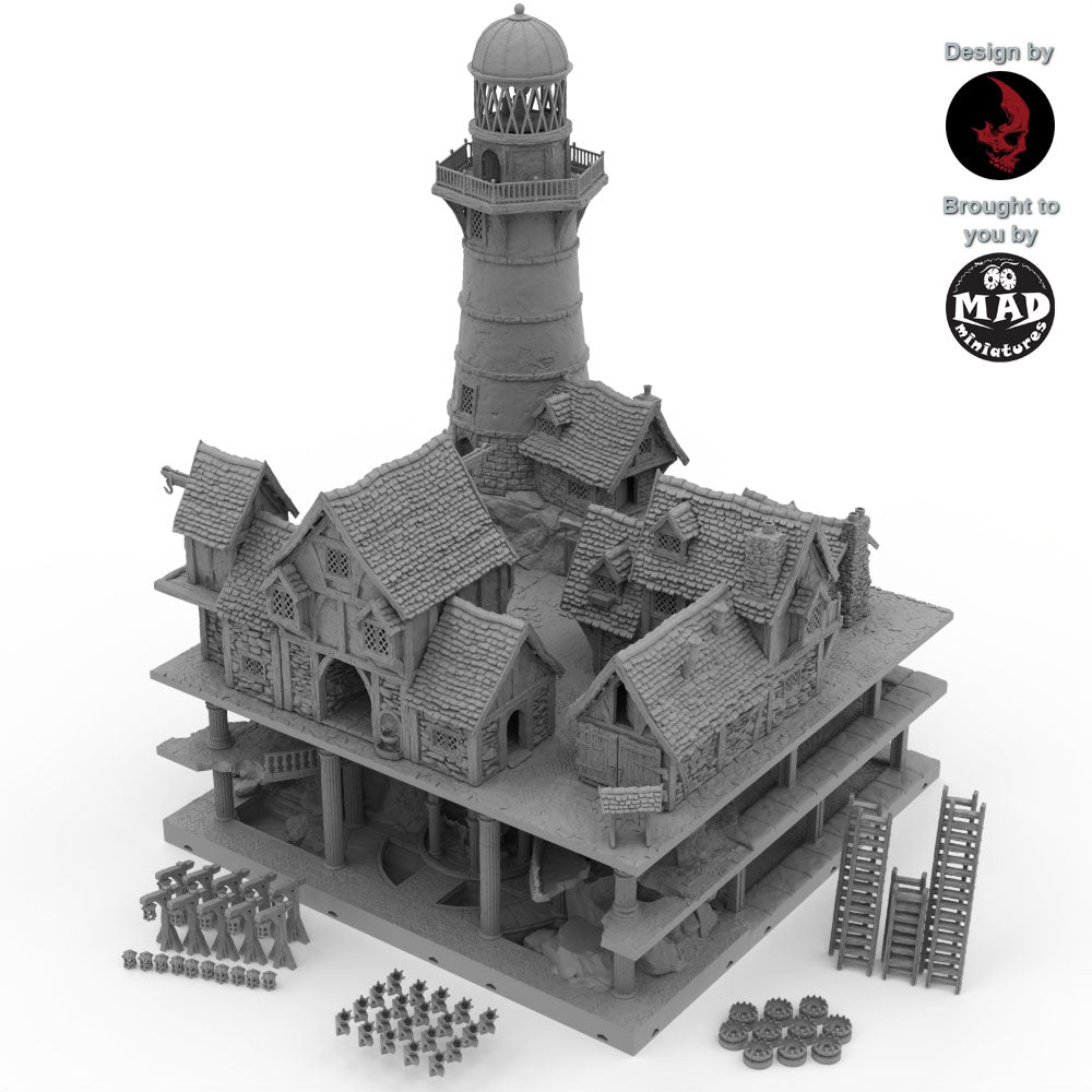 Helwick TERRABLOK A – Complete 2×2' Fantasy Table Set – Mad Miniatures