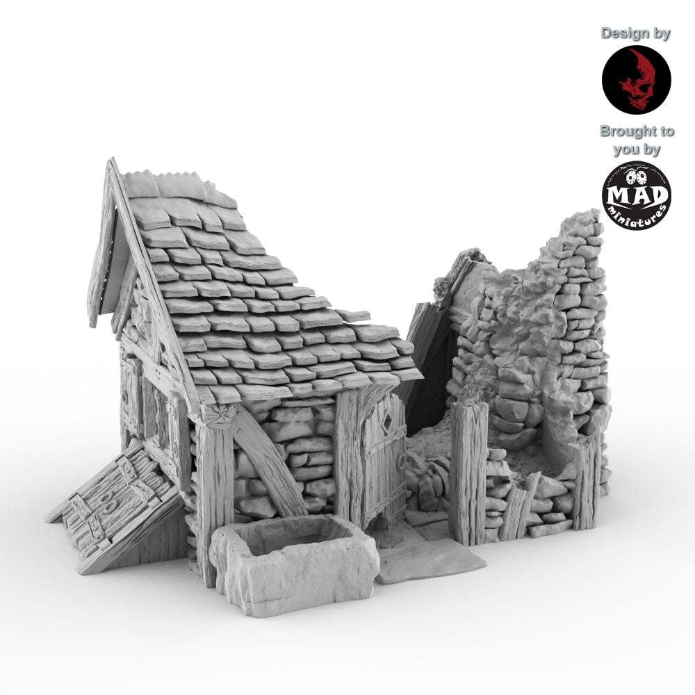 Helwick Granny's Cottage ruined