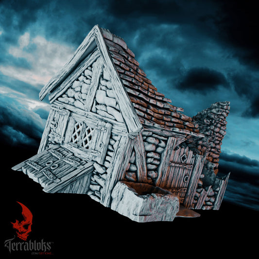 Helwick Granny's Cottage ruined