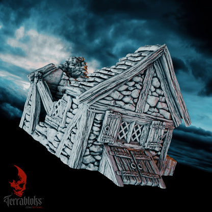 Helwick Granny's Cottage ruined