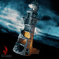 Helwick Lighthouse ruined