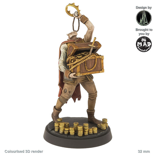 Cursed Merchant with crown