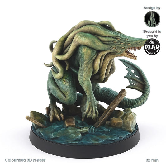 Cursed Sahuagin - Sea Devil