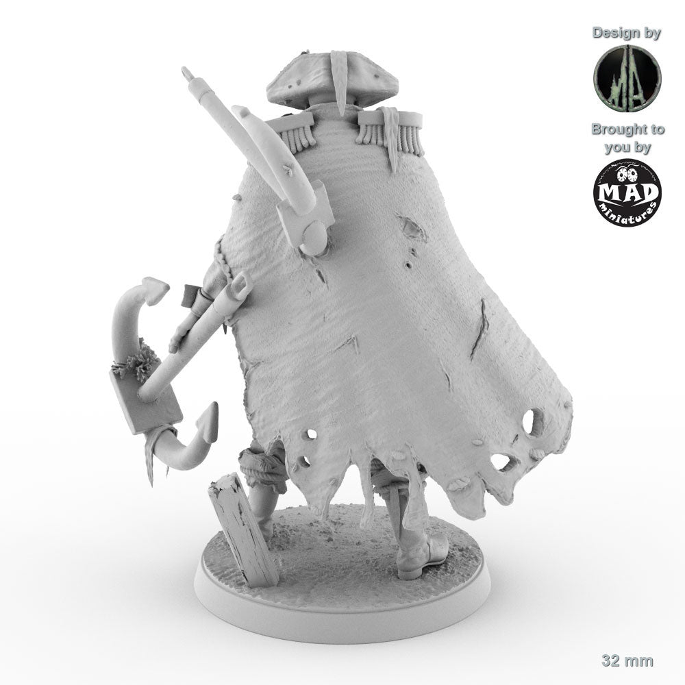 Mini Captain Scary Cursed Captain Miniature β Terror on Cursed Waters