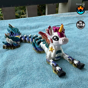 Rainbow Hippocampus Unicorn