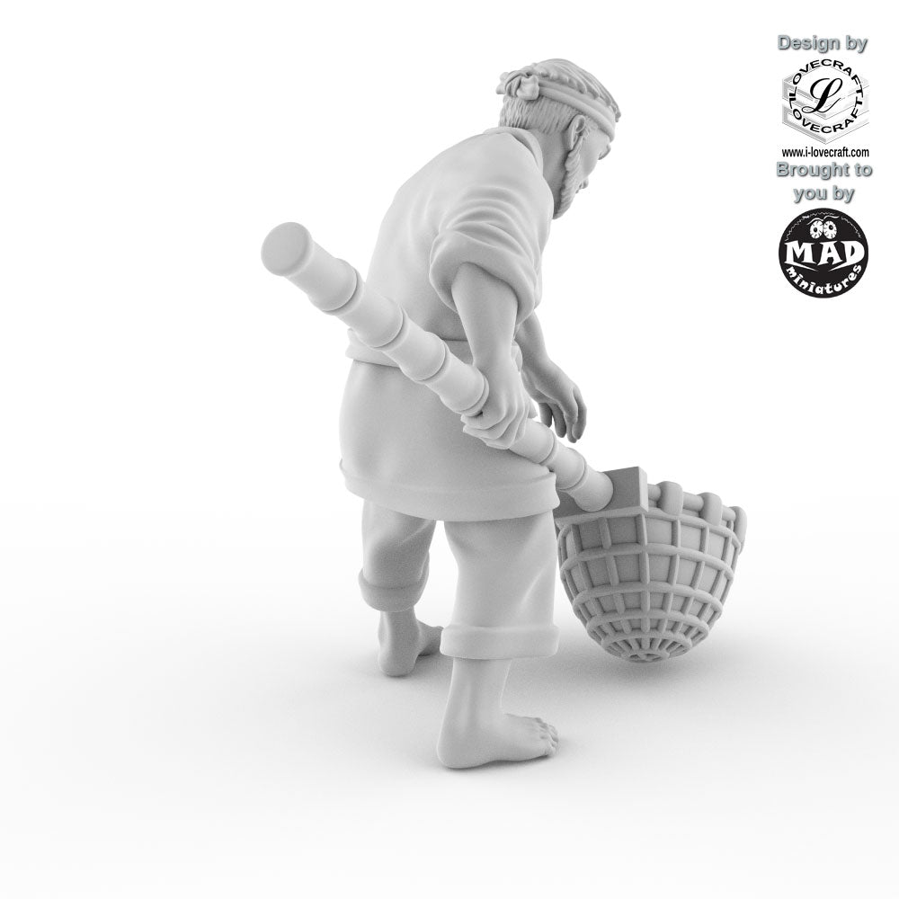 Fisher with Handnet