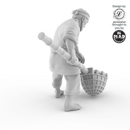Fisher with Handnet
