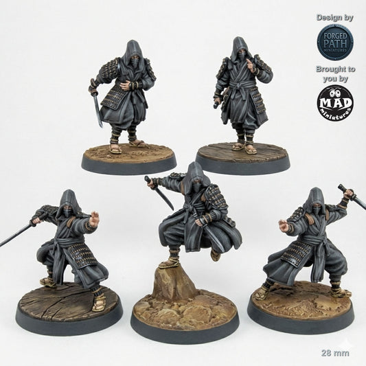 Ninja Assassins - Set of 5