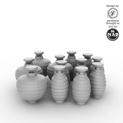 Chochin Lanterns in 3 versions