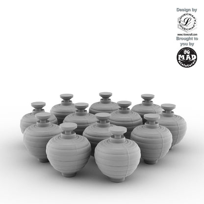 Chochin Lanterns in 3 versions