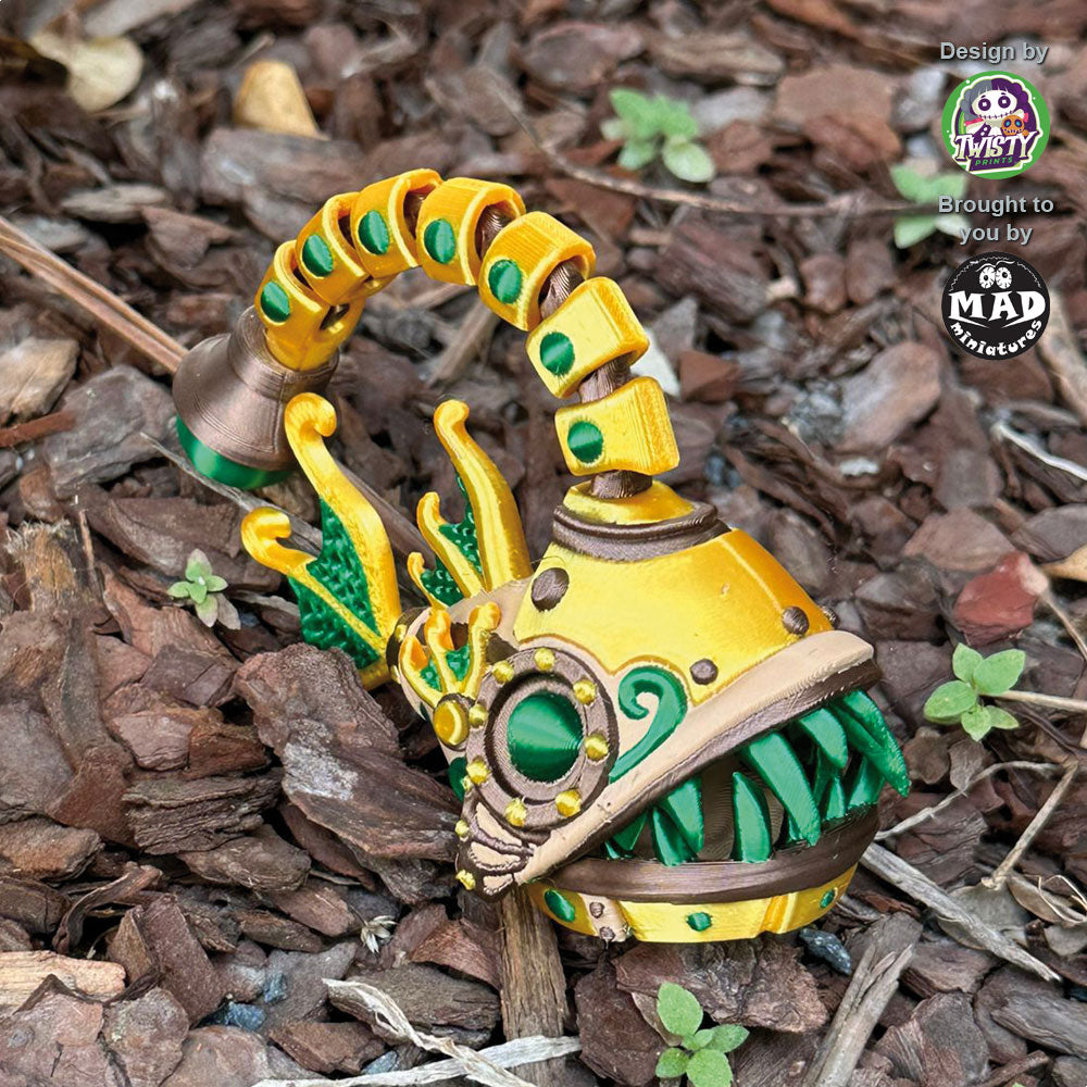 Steampunk Angler Fish