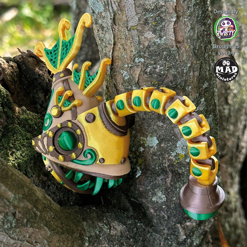Steampunk Angler Fish