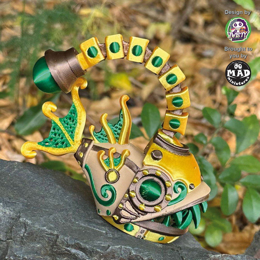 Steampunk Angler Fish