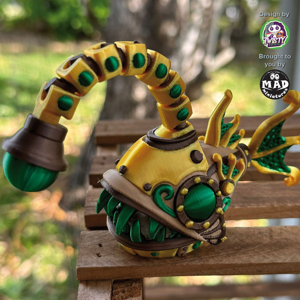 Steampunk Angler Fish