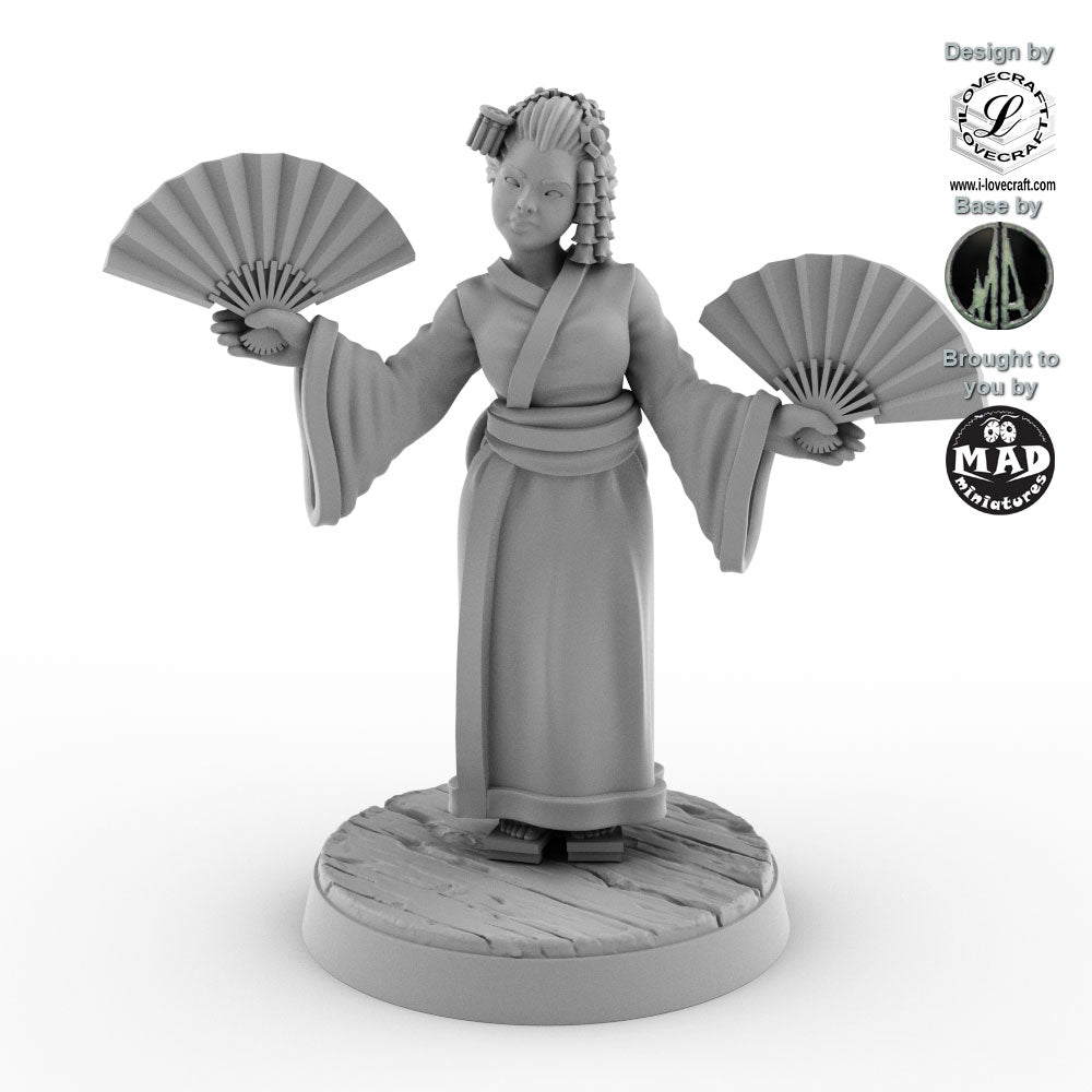 Set of 3 Geisha