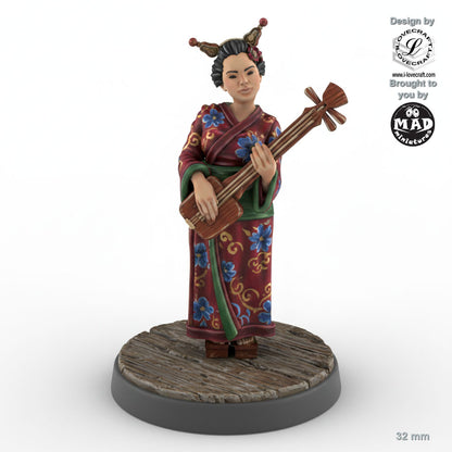 Geisha Musician