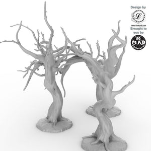 3 Sakura Trees