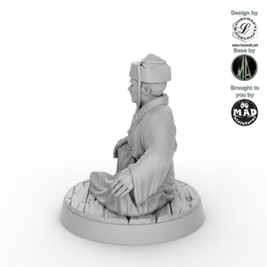 Sitting Noble Man