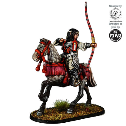 Mounted Onna-Bugeisha