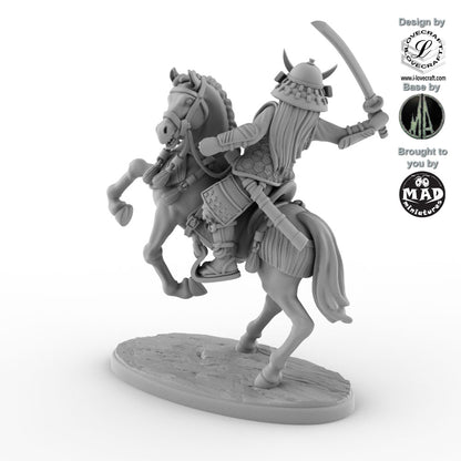 Mounted Onna Bugeisha Katana