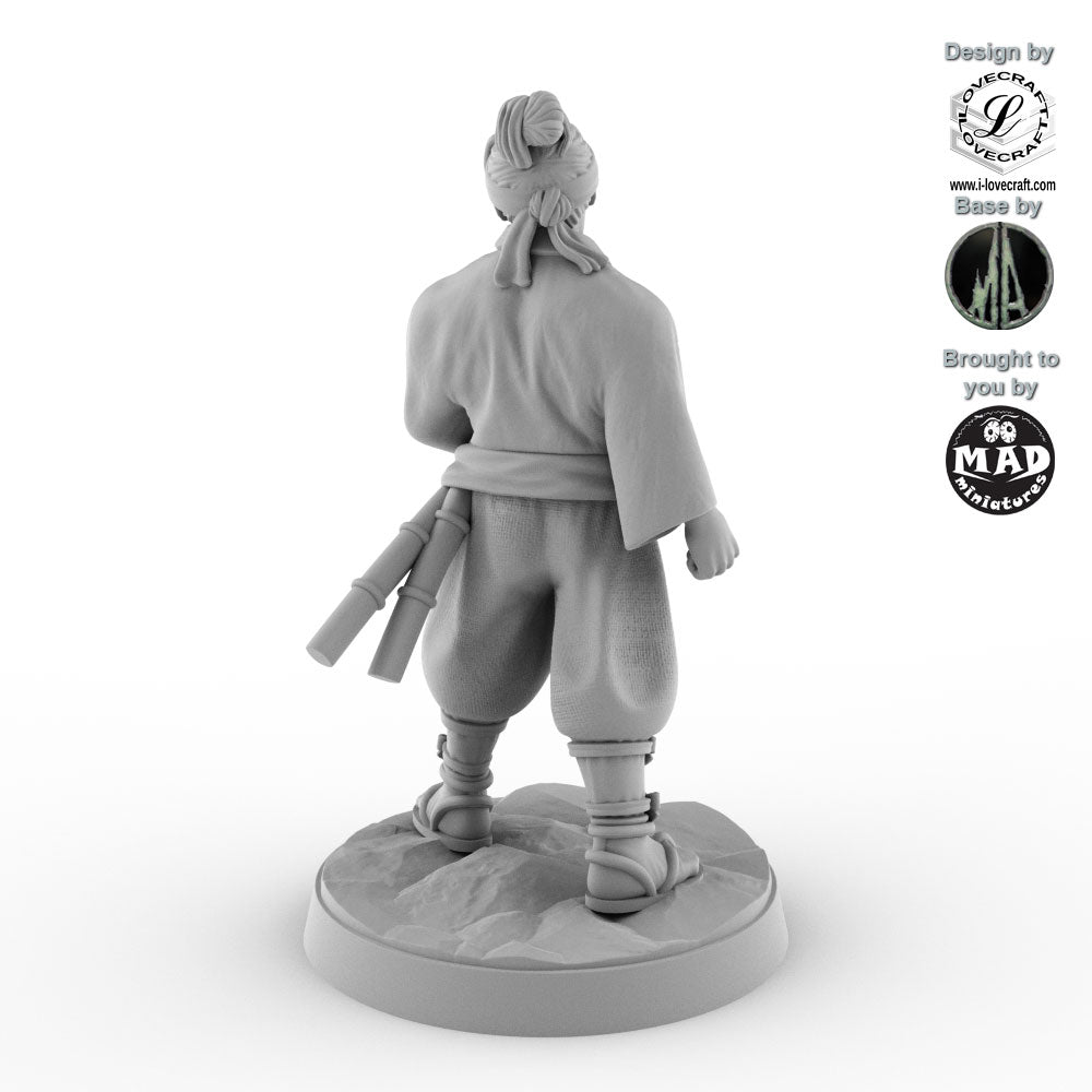 Miyamoto Musashi – Nippon Saga Miniature | Mad Miniatures