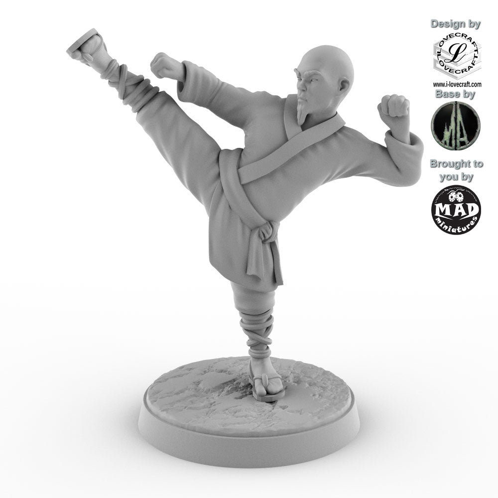 Set of 3 Shaolin Monks